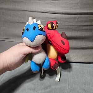 Dragon Defenders of Berk 2 Plush Stormfly Hookfang 2013 SOUNDBOX NOT WORKING